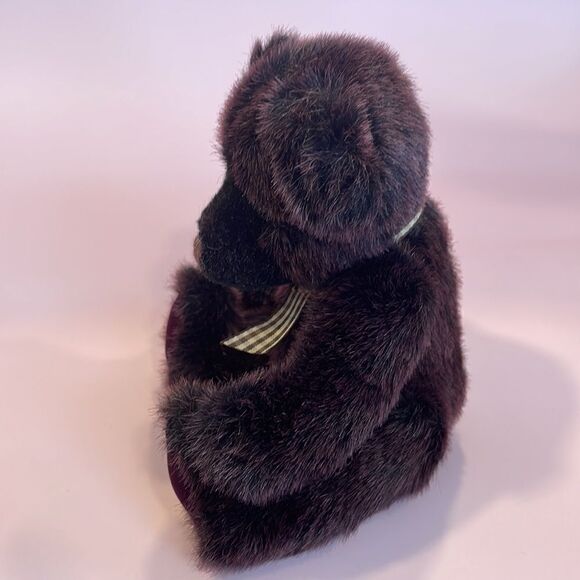 Winslow Plum Bear Plush Collectable Vintage Purple Teddy Bear Excellent Cond… - Picture 5 of 9